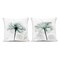 Stupell Industries Serene Emerald Rose 2pc Outdoor Printed Pillow Set design by Albert Koetsier, 18 x 7 x 18